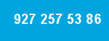 927 257 53 86 927 257 53 86